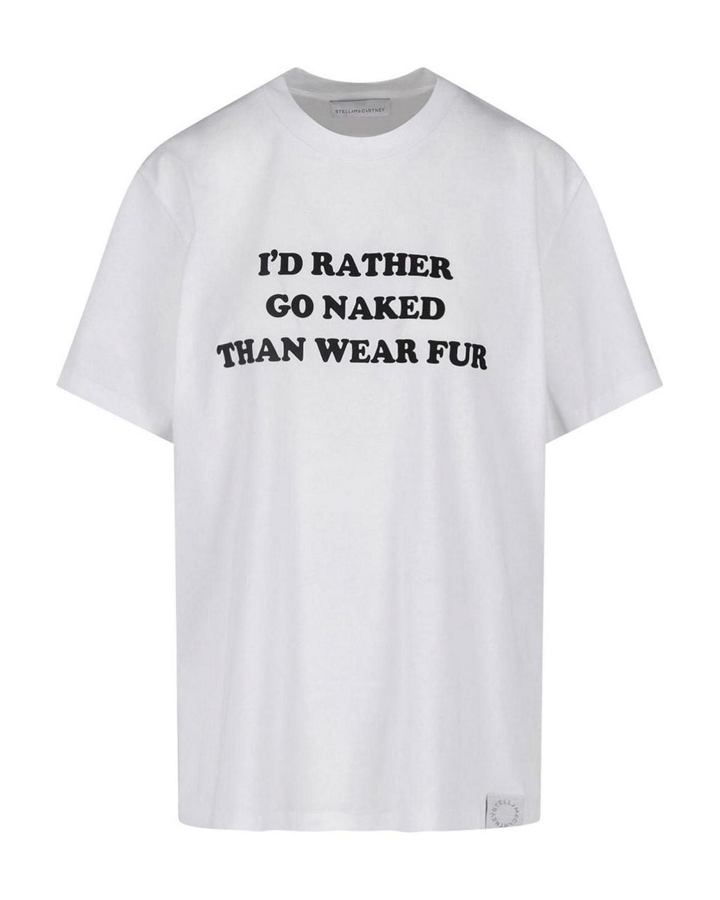 Stella McCartney Gray Printed T-Shirt