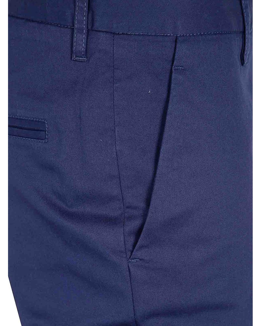 Aspesi Blue Regular Trousers