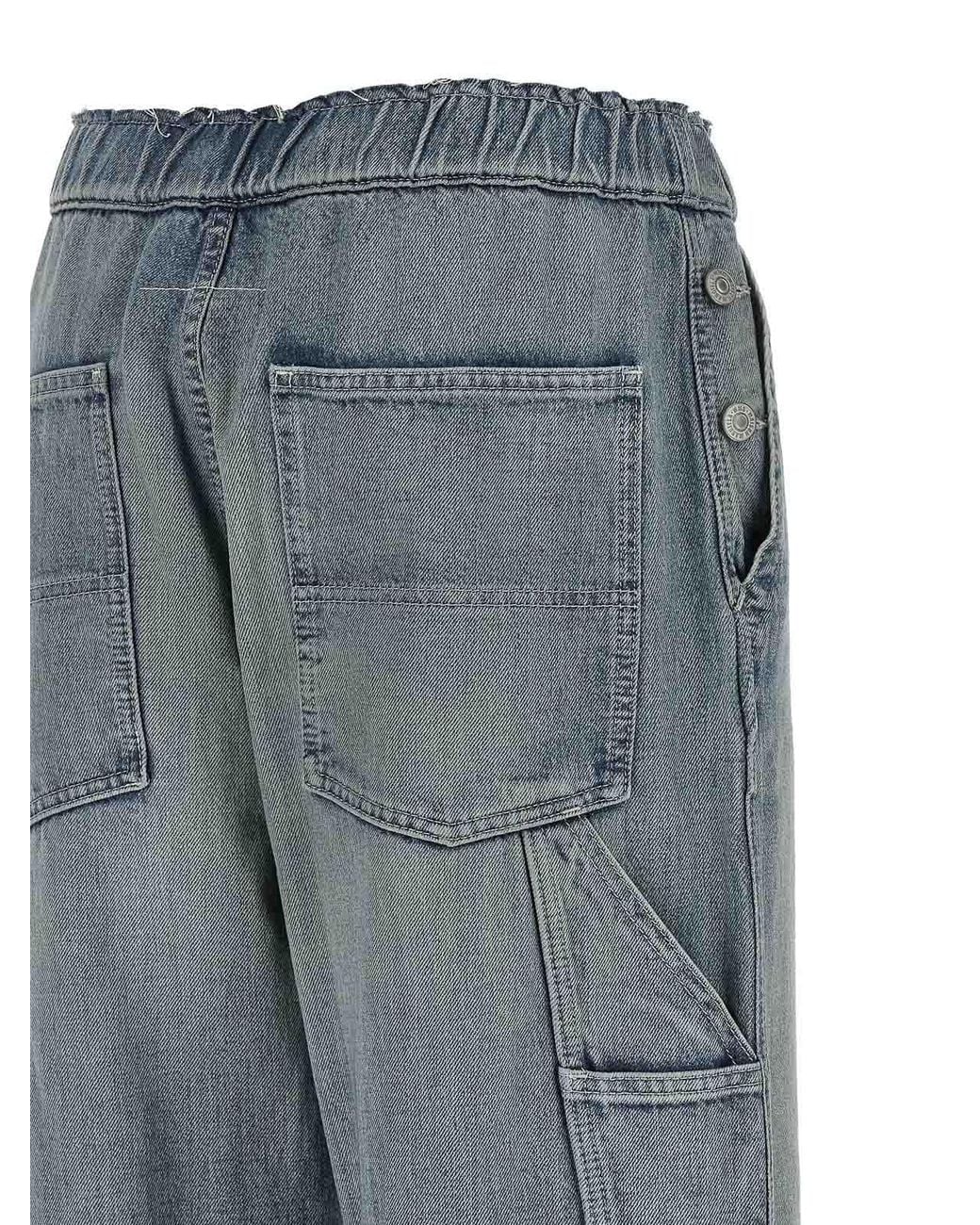 MM6 by Maison Margiela Blue Carpenter Jeans