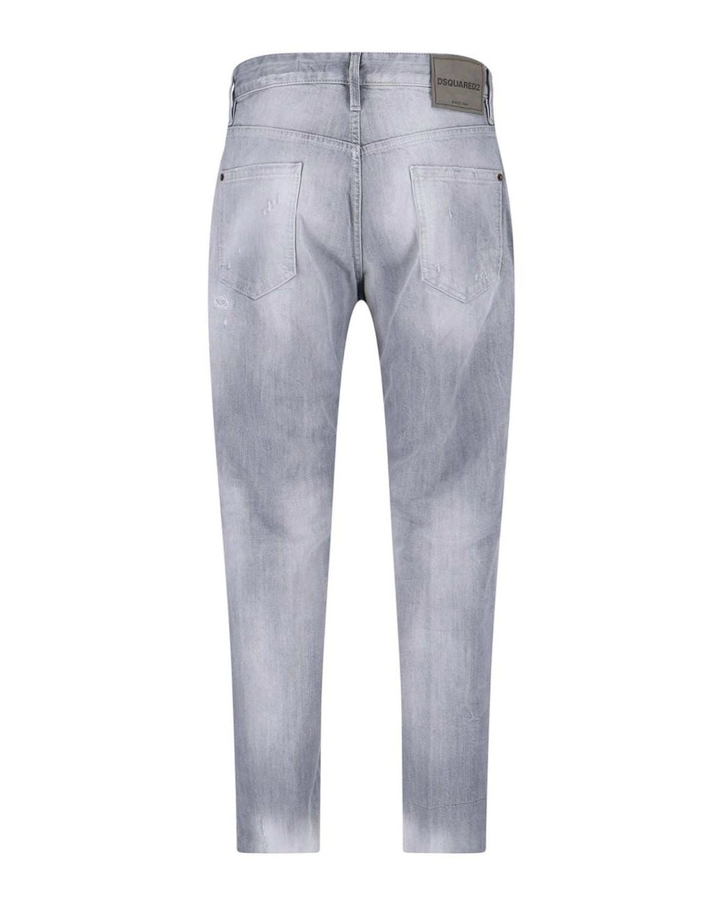 Vaqueros Rectos DSquared² de hombre de color Gray