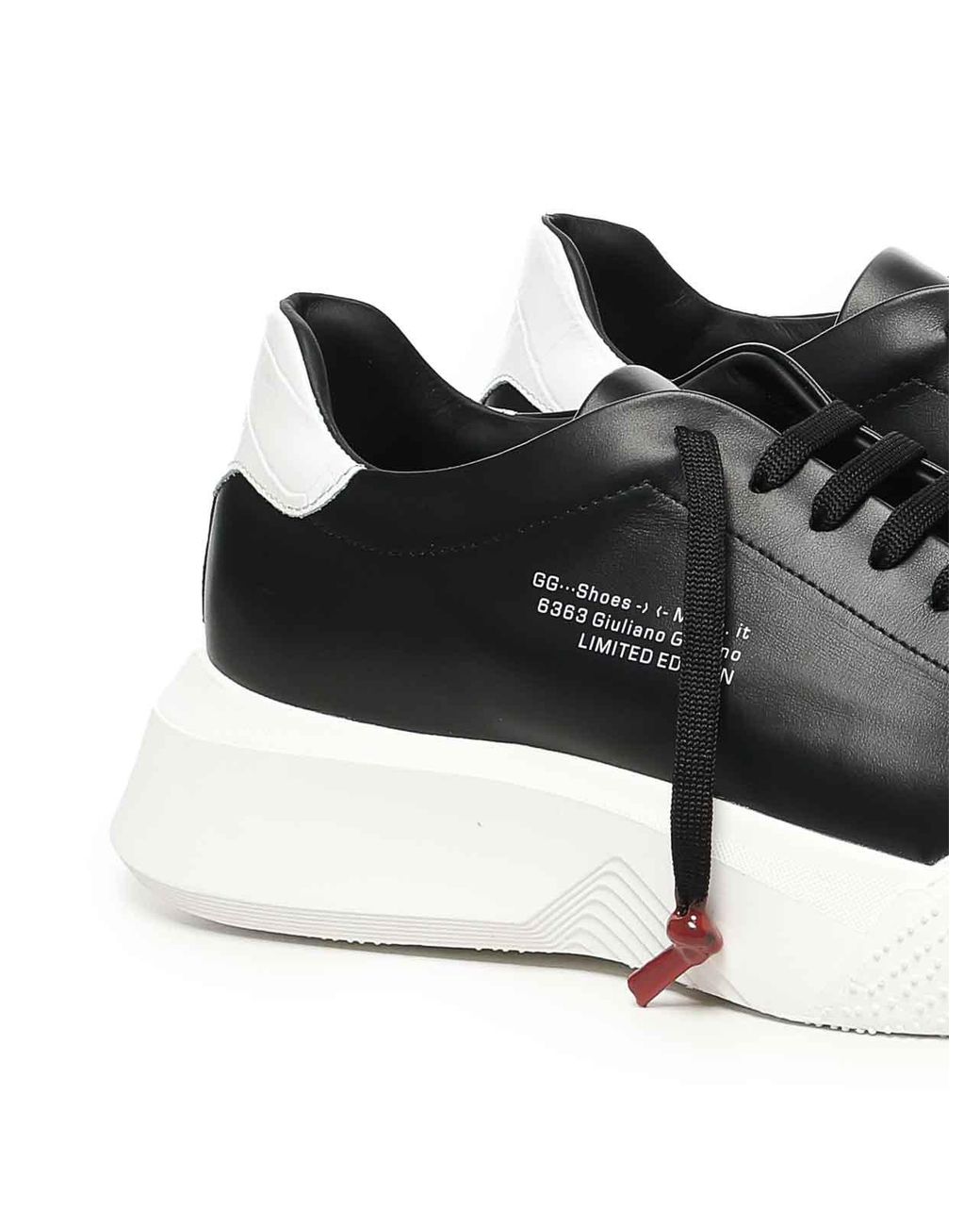 Giuliano Galiano Black Nemesis Sneakers for men