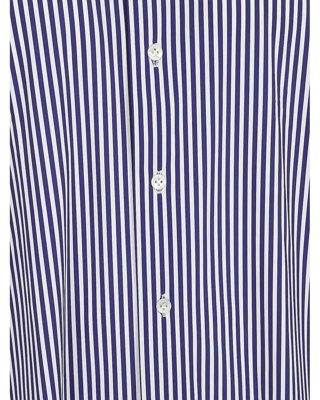 Barba Napoli Blue Neck Shirt for men