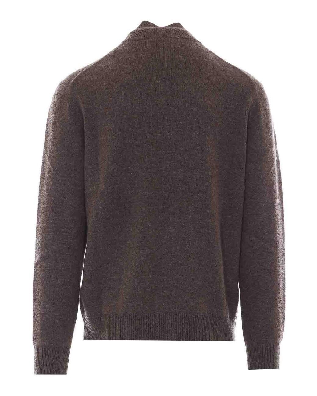 Ballantyne Gray Cardigan for men