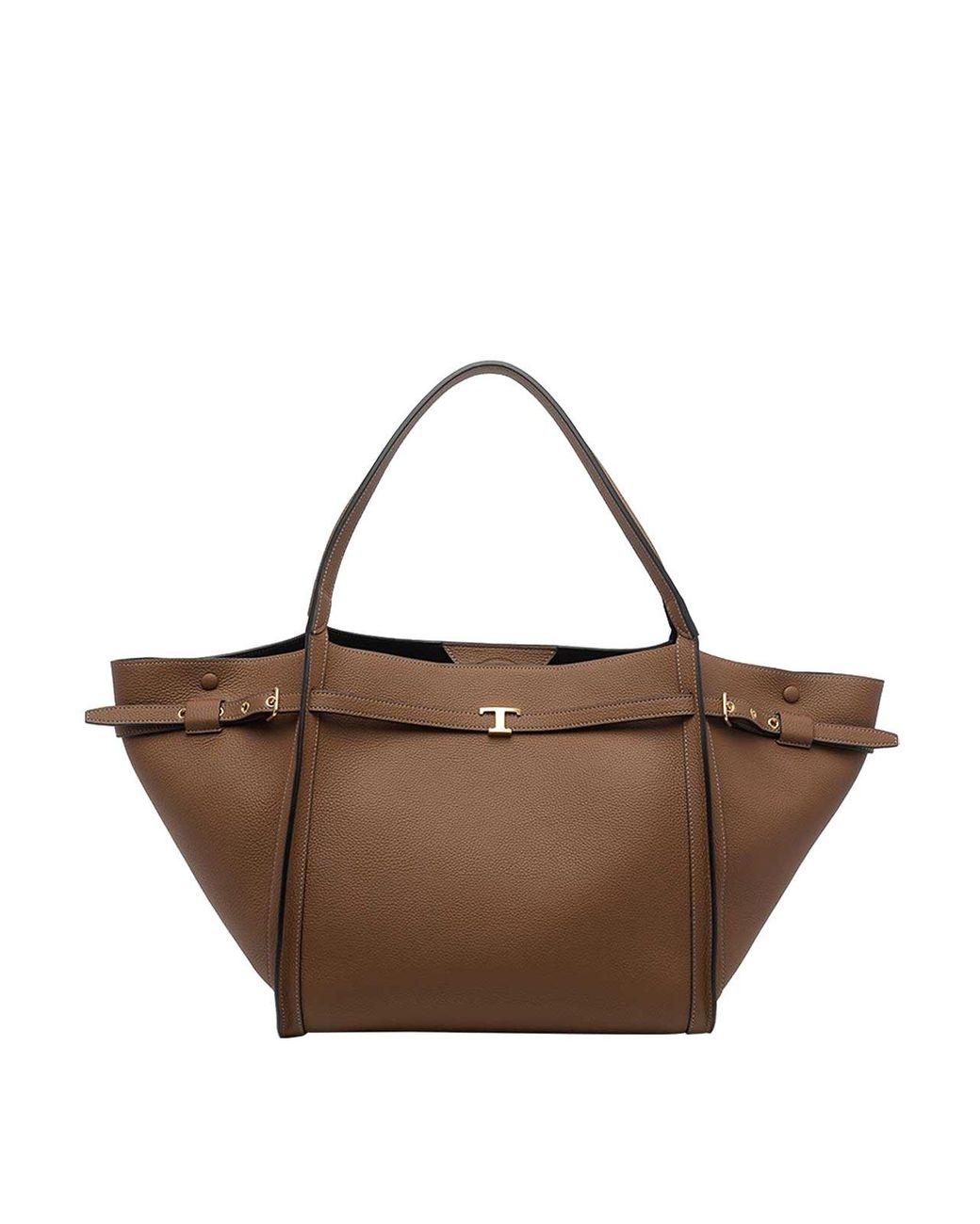Tod's Brown Medium Leather Shopping Bag