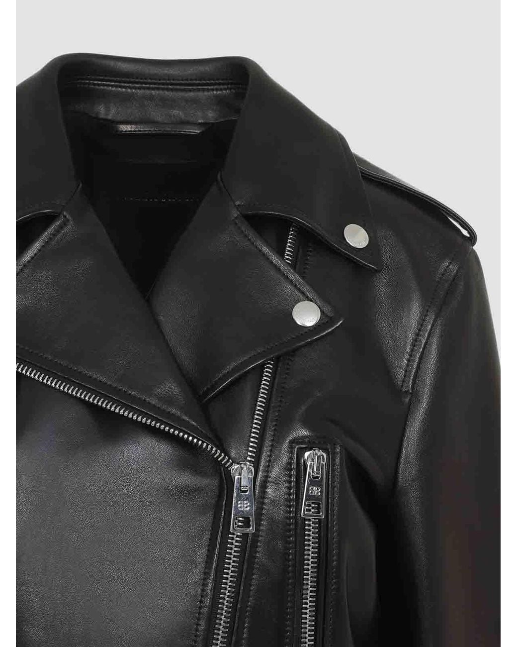 Balenciaga Black Biker