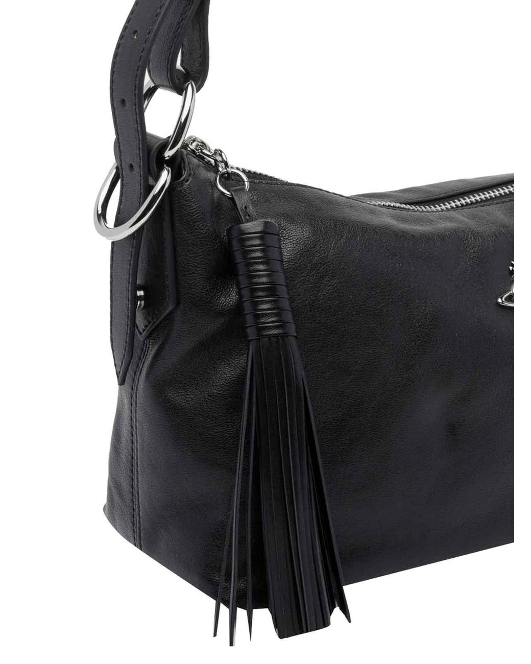 Vivienne Westwood Black Emma Shoulder Bag