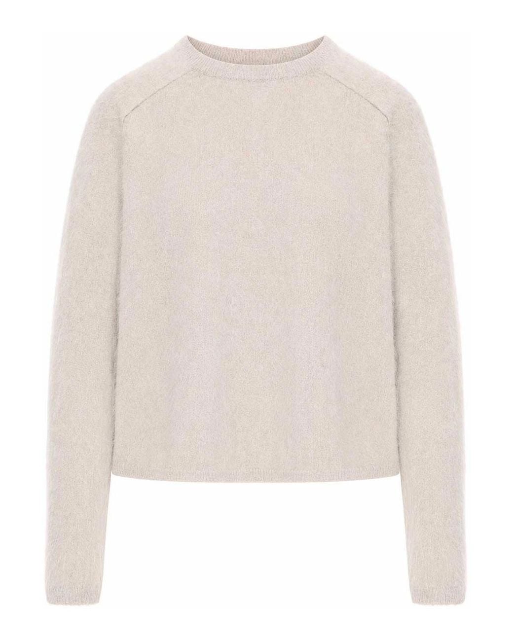 Lisa Yang White Lexia Sweater
