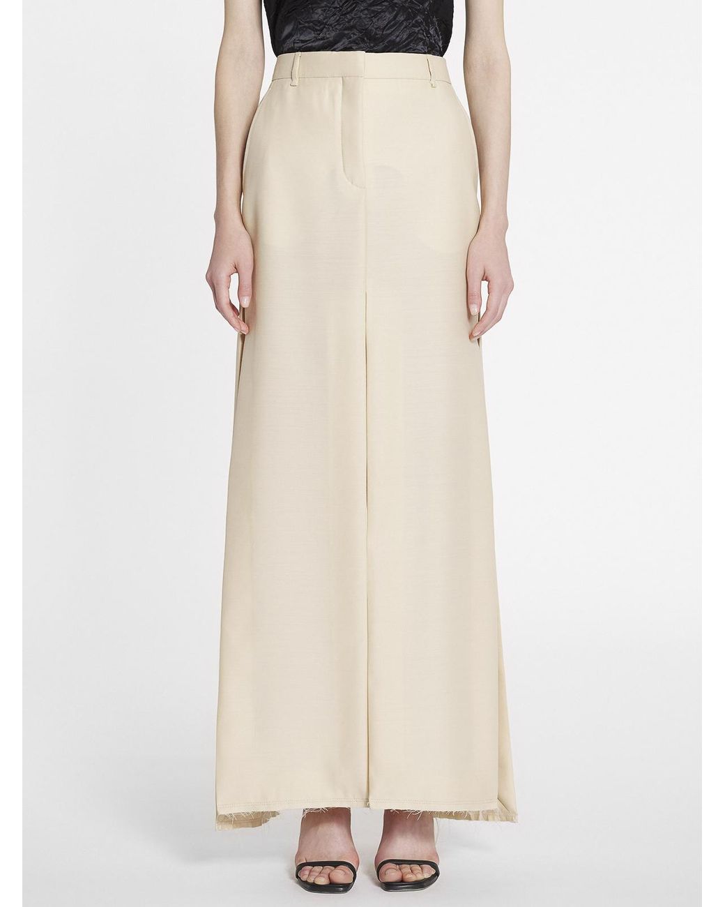 Lanvin White Trousers