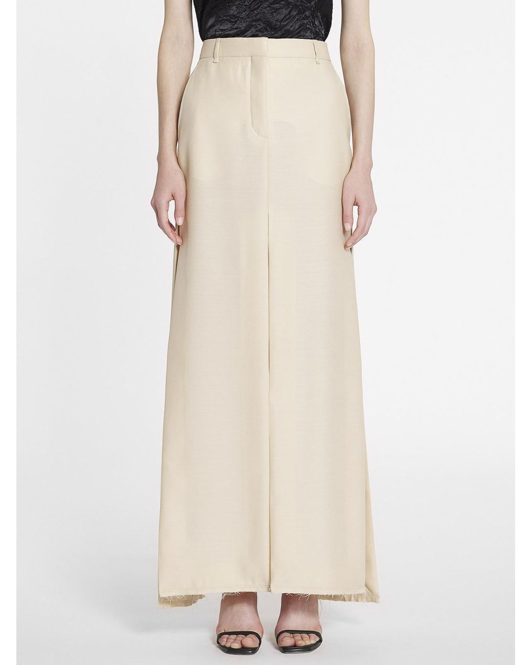 Lanvin White Trousers