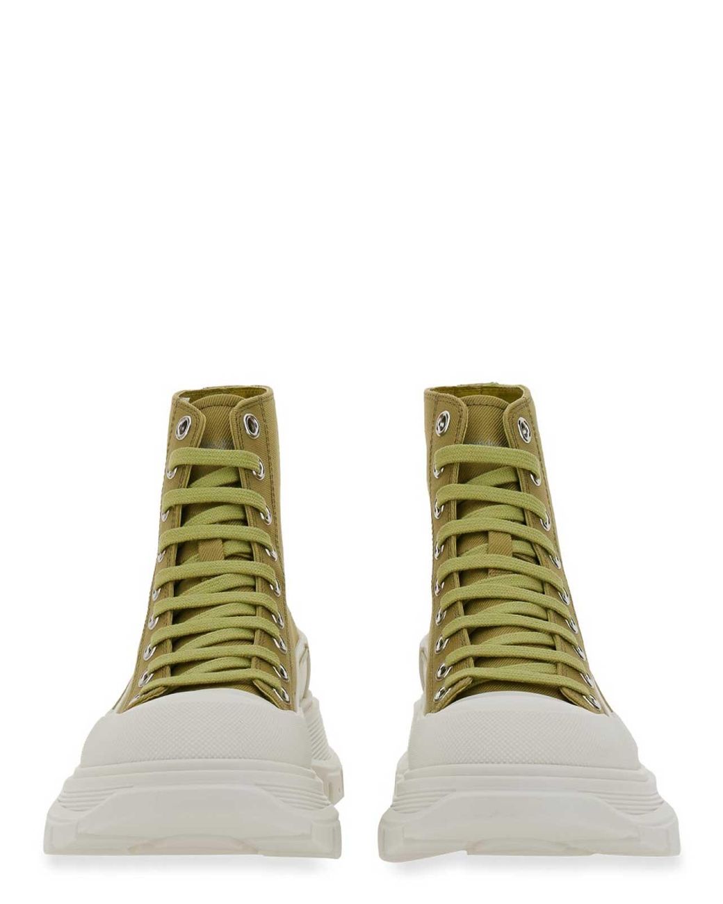 McQueen Green Sneaker Tread Slick