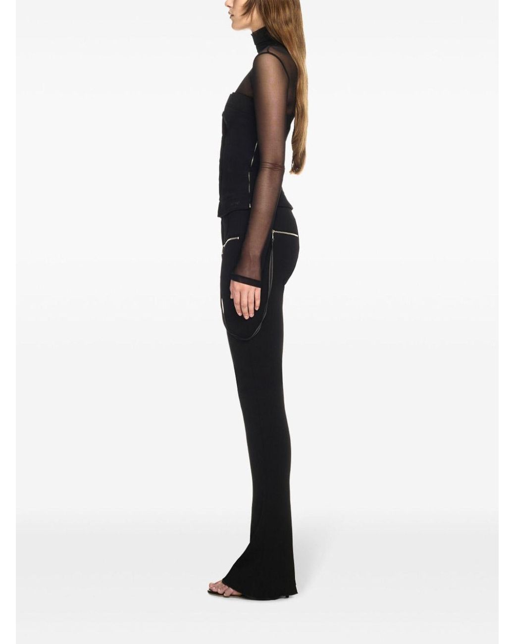 Off-White c/o Virgil Abloh Black Button-Up Top