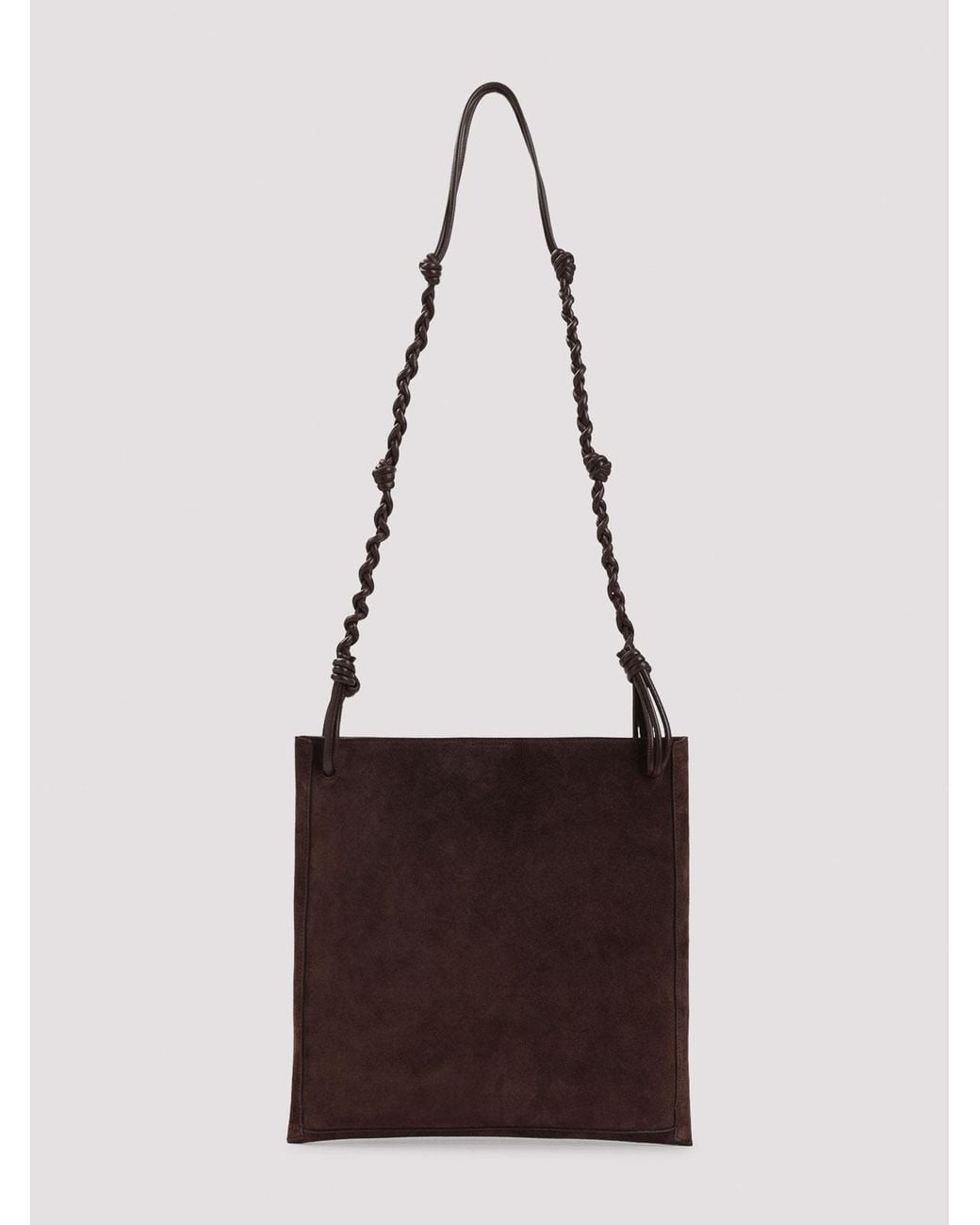 Jil Sander Brown Tangle Silm Bag for men