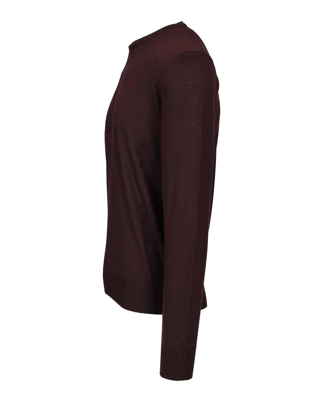 Mauro Ottaviani Brown Crew Neck Sweater for men