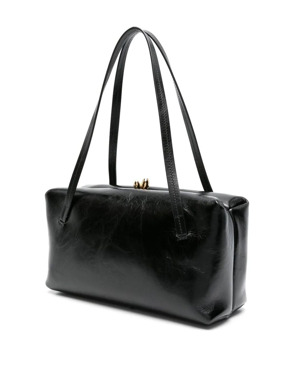 Jil Sander Black Goji Pillow Handle Small Bag