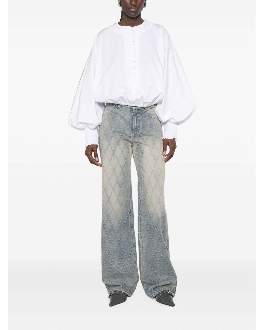 Jean Évasé Balmain en coloris Gray
