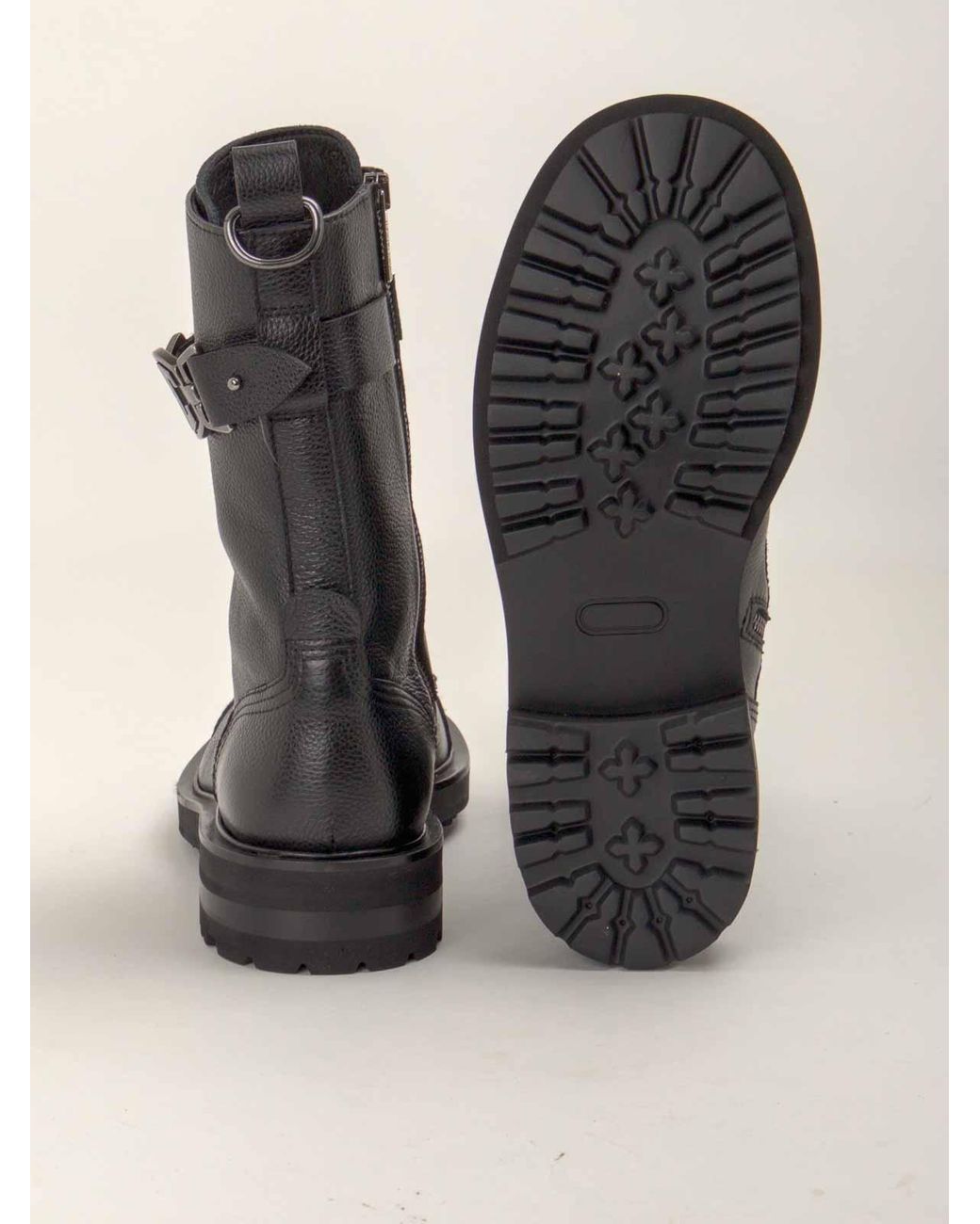 Roberto Cavalli Black Ankle Boots for men