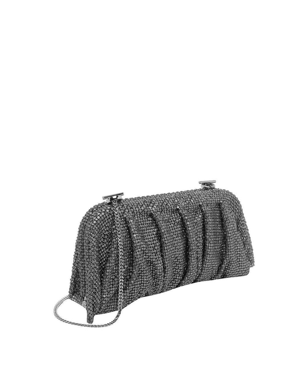 Benedetta Bruzziches Gray Venus Clutch