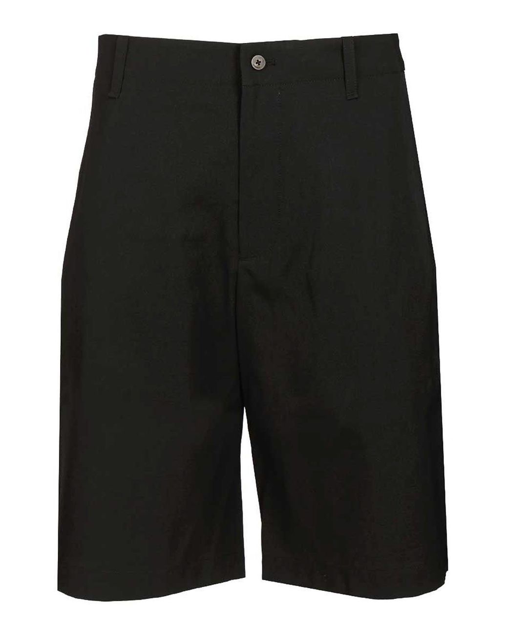 Jacquemus Black Camargue Wool Shorts for men