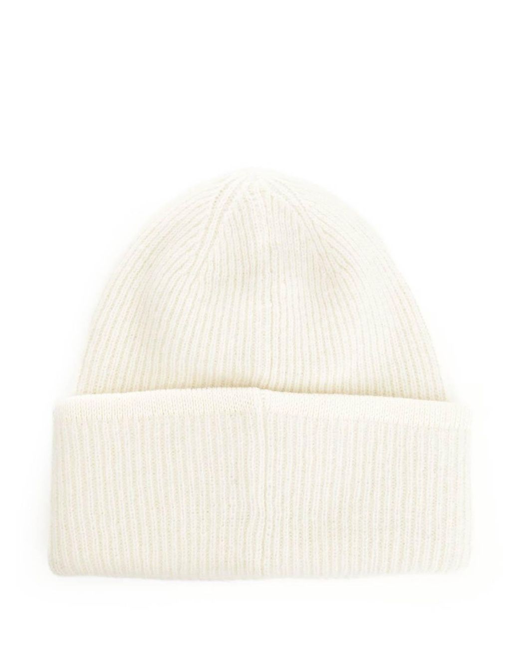 Jacquemus White Le Bonnet Alpaca Hat