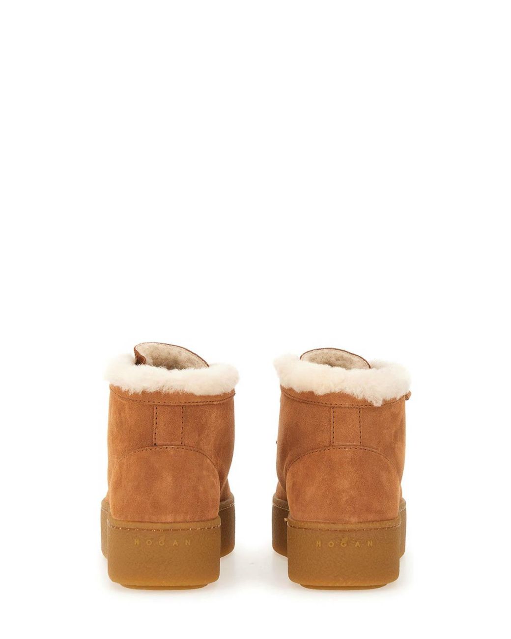 Hogan Brown Ankle Shoe