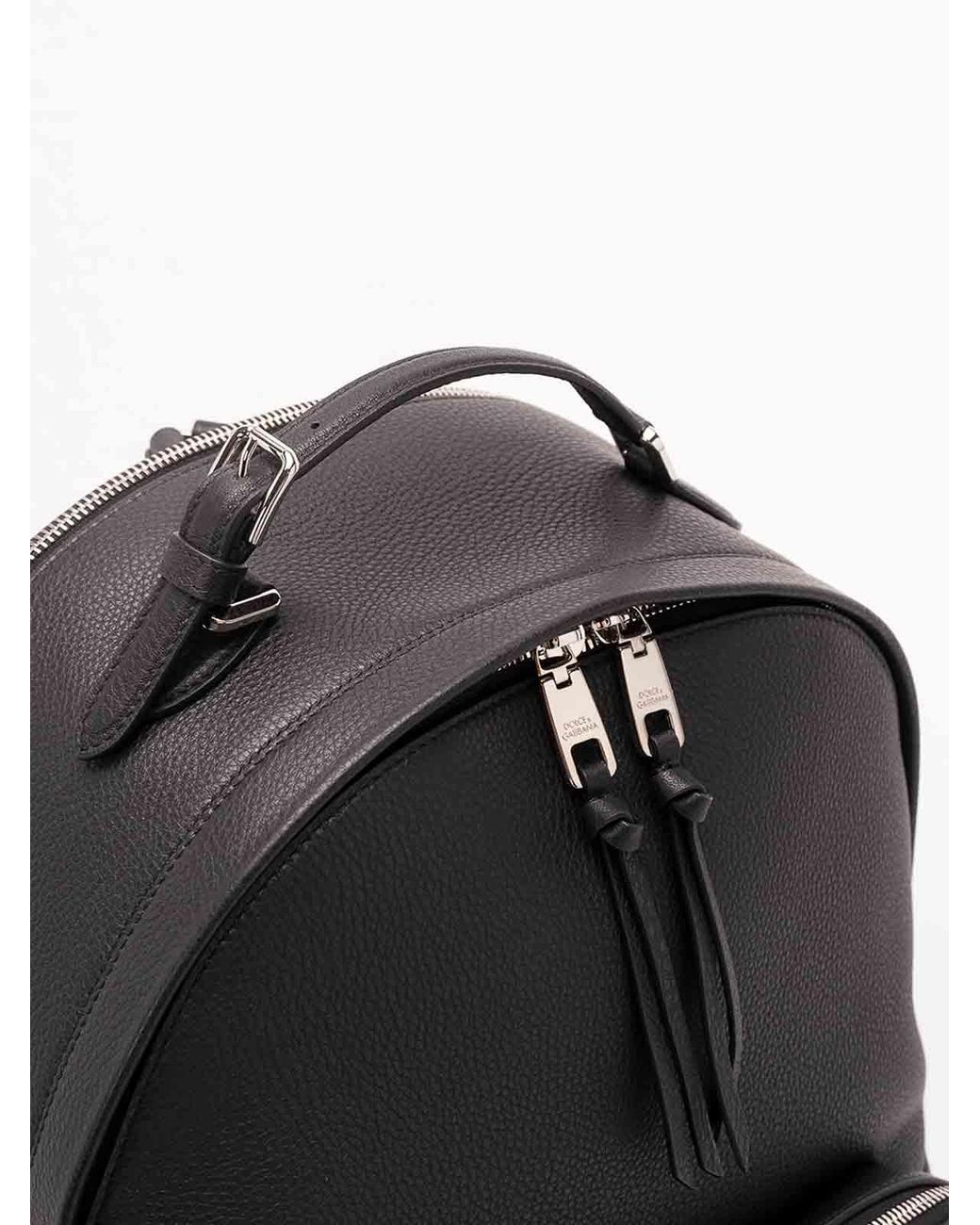 Dolce & Gabbana Black Backpack for men