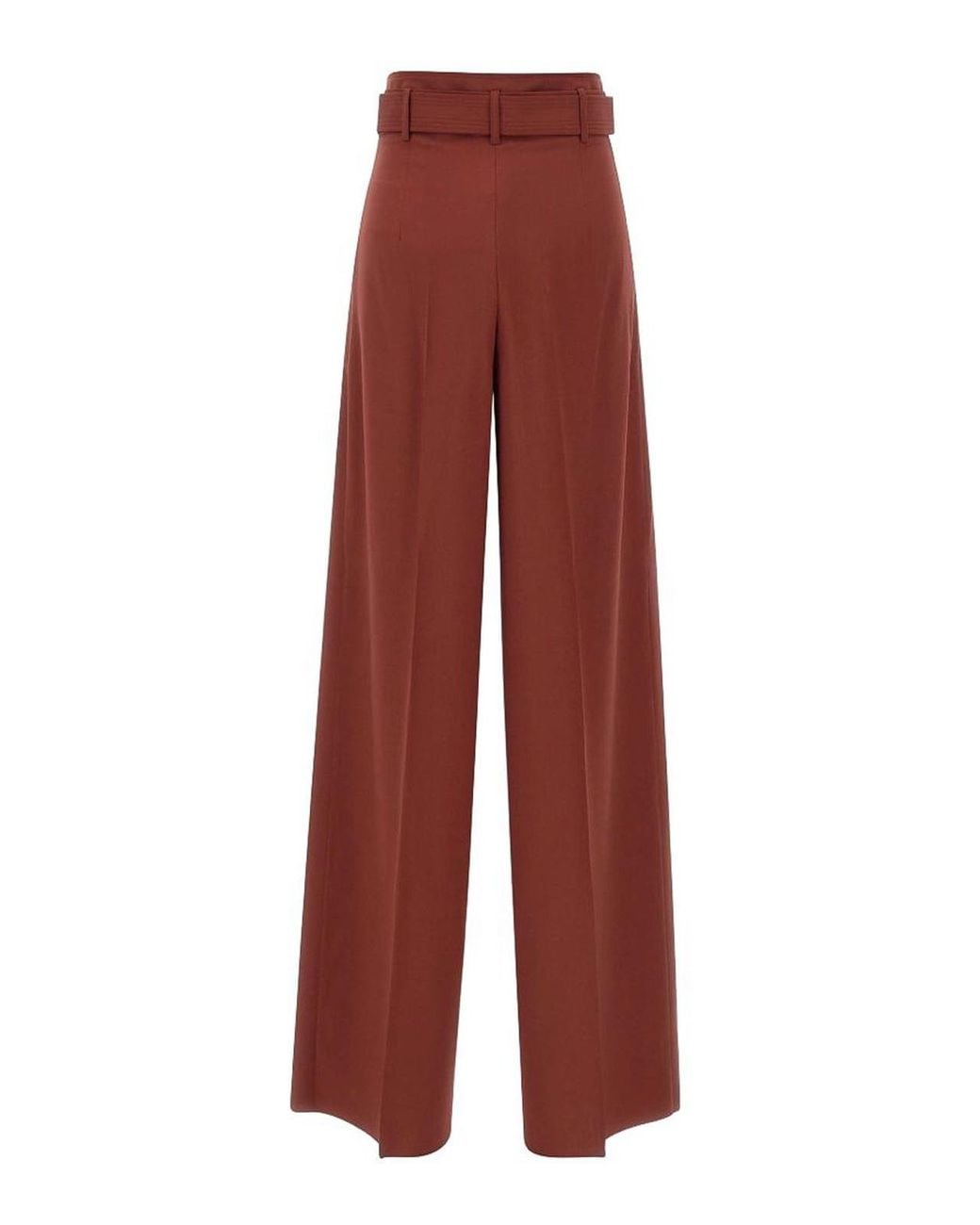 Max Mara Red Technical Trousers