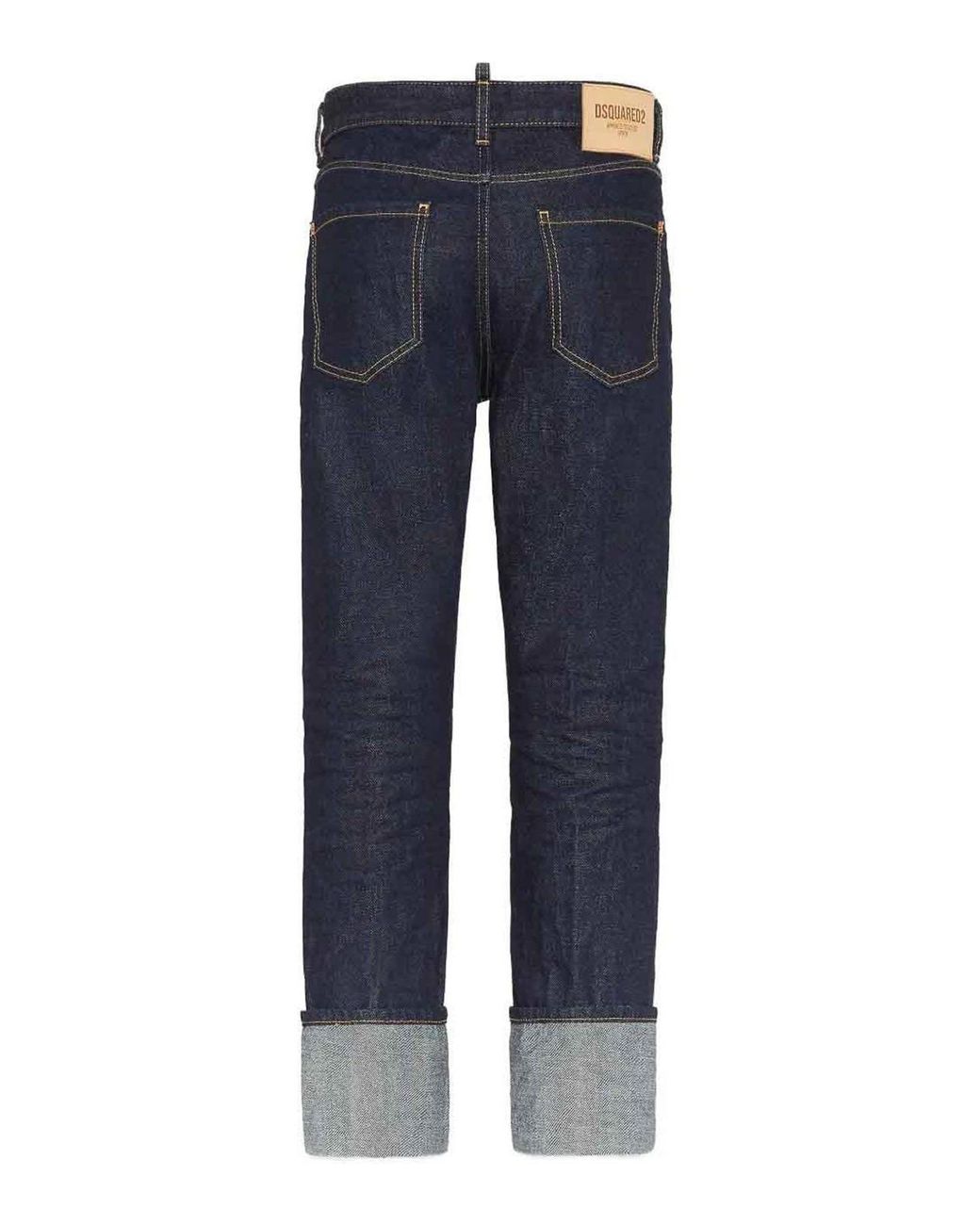 DSquared² Blue Pants 5 Pockets