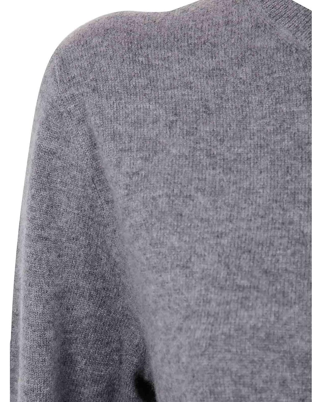 Suéter Cuello Redondo Totême de color Gray