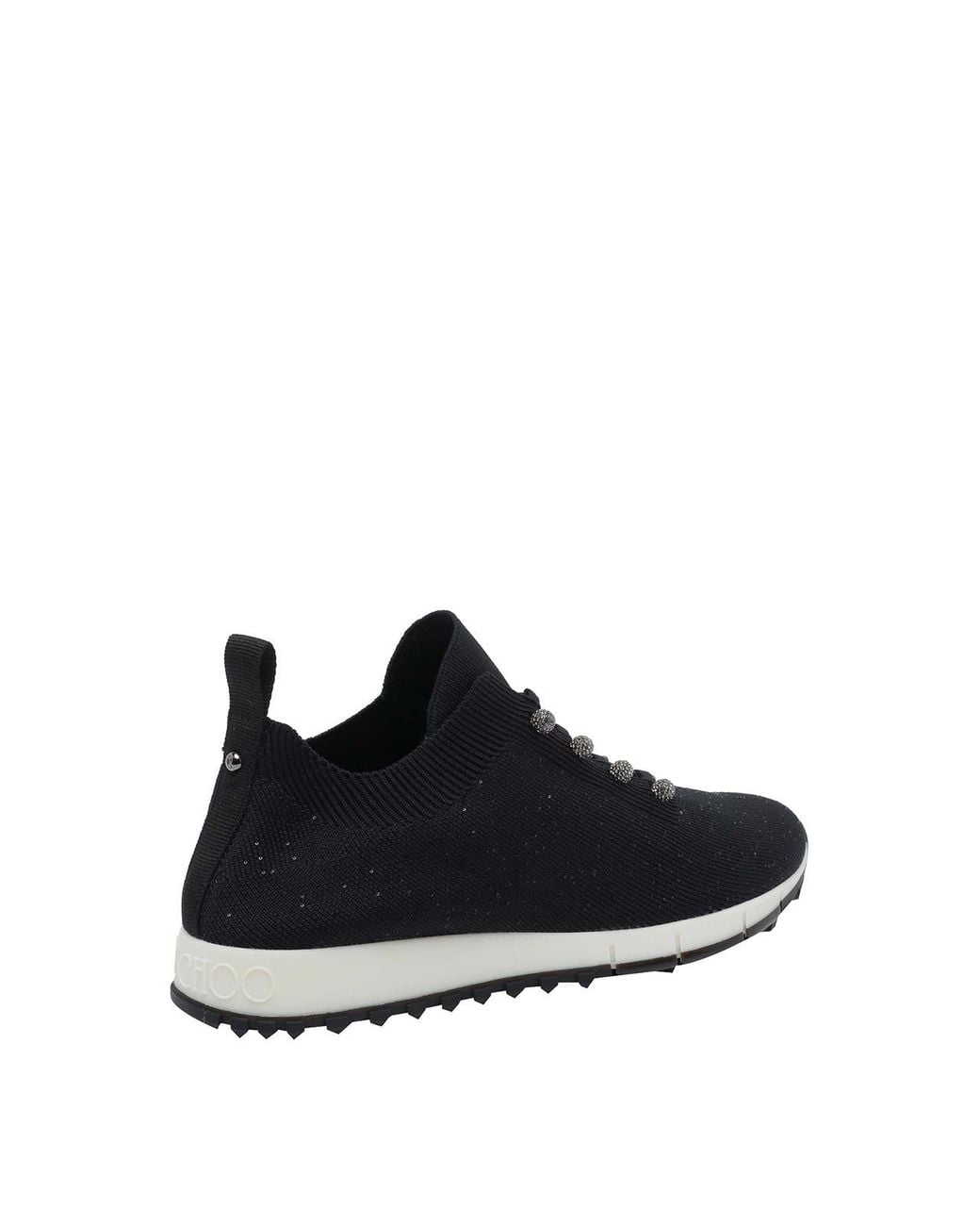 Jimmy Choo Black Veles Sneakers