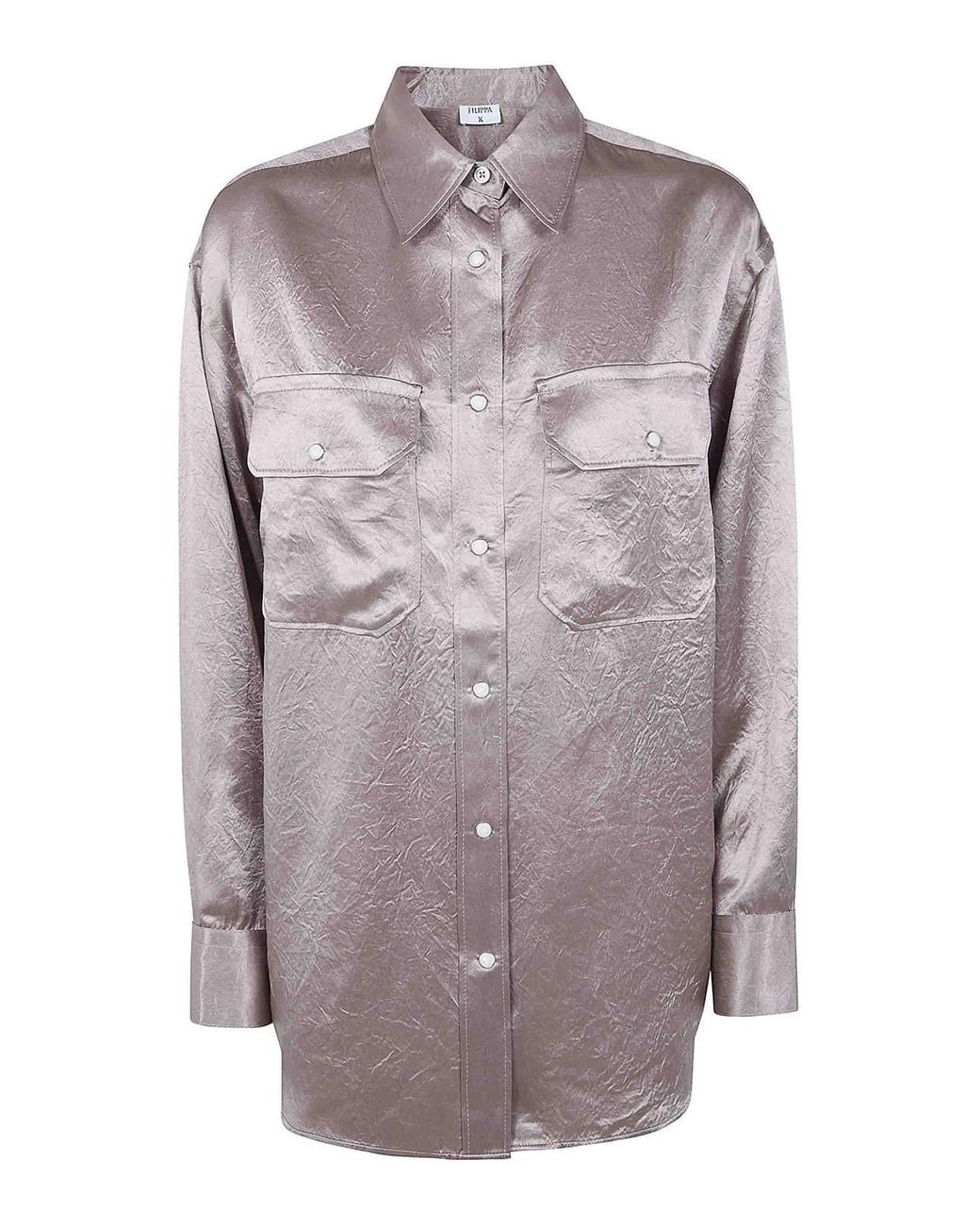 Filippa K Gray Fluid Shirt
