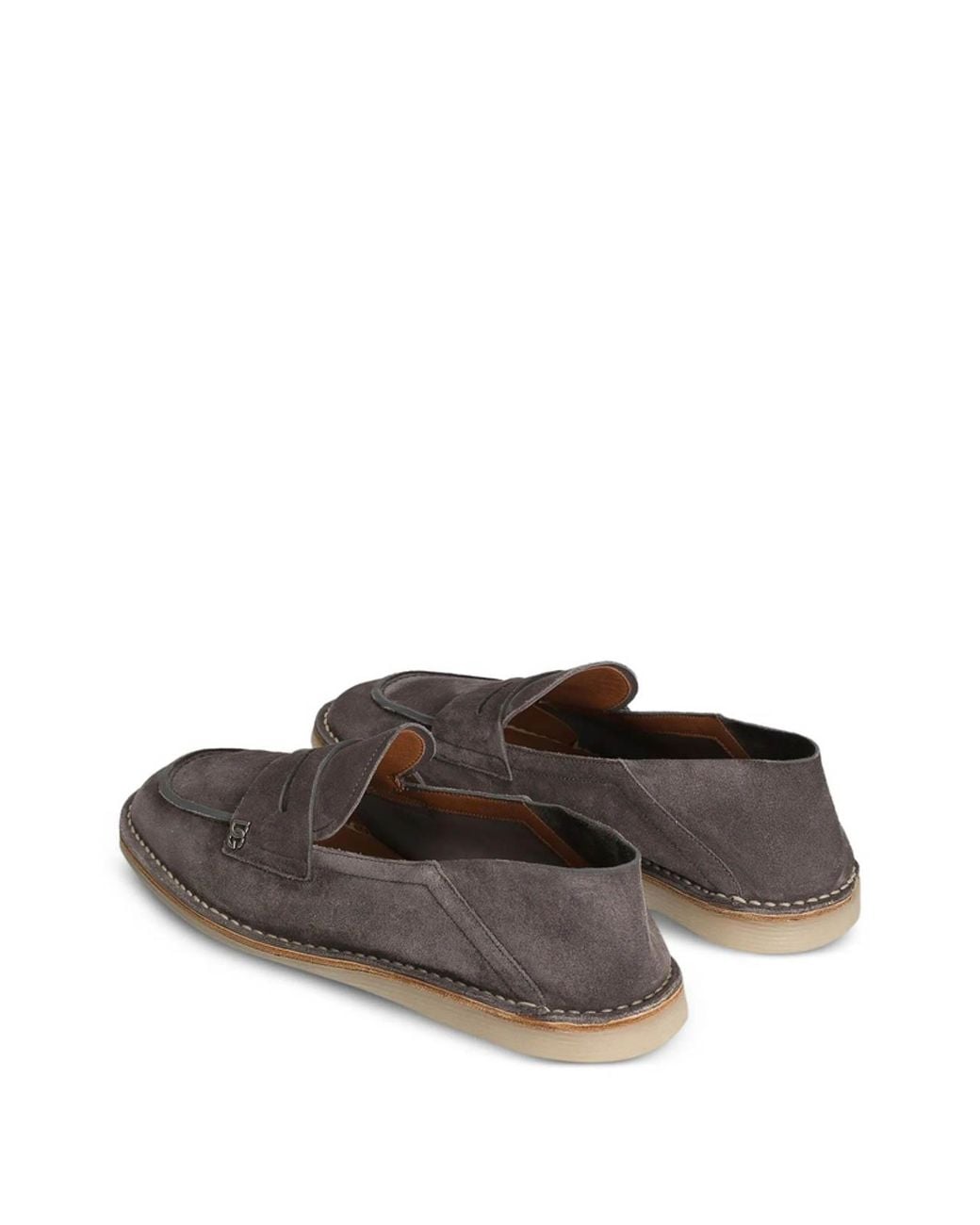 Dolce & Gabbana Gray Flats for men