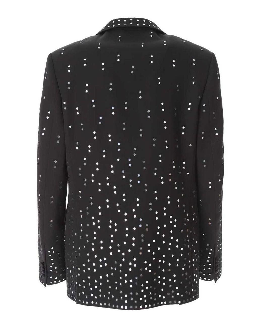 Moschino Black Crystal Embellished Jacket for men