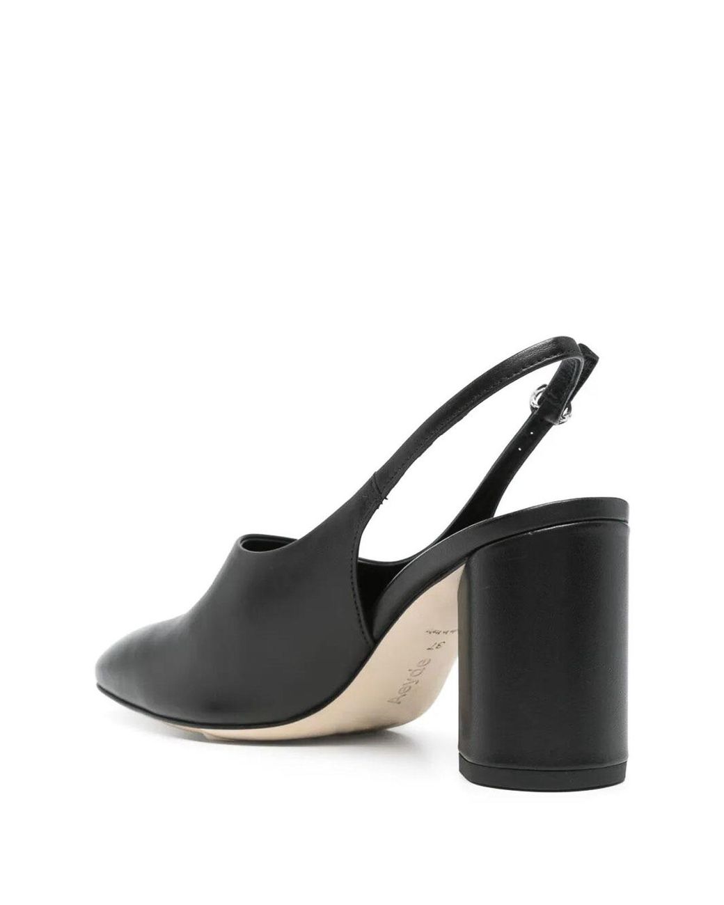 Aeyde Black Jamila Nappa Leather
