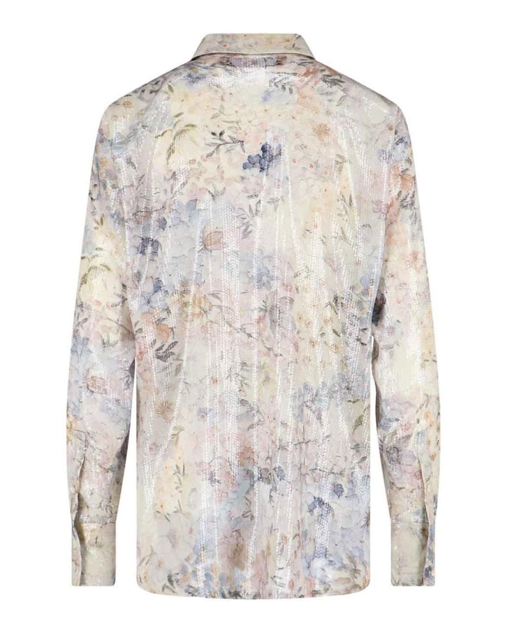 Golden Goose Deluxe Brand White Pleated Shirt