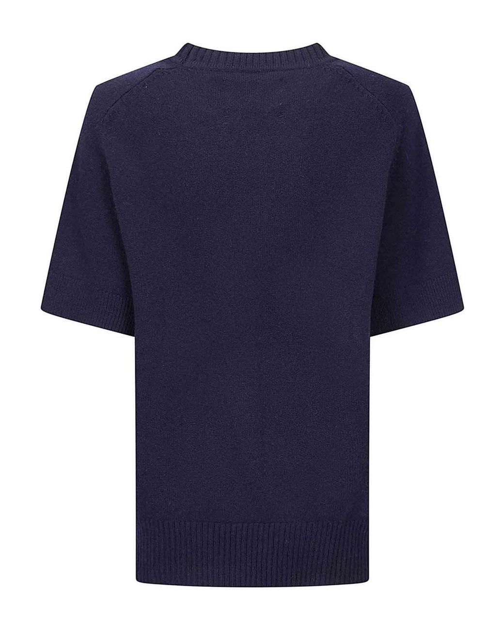 Extreme Cashmere Blue Cashmere Top