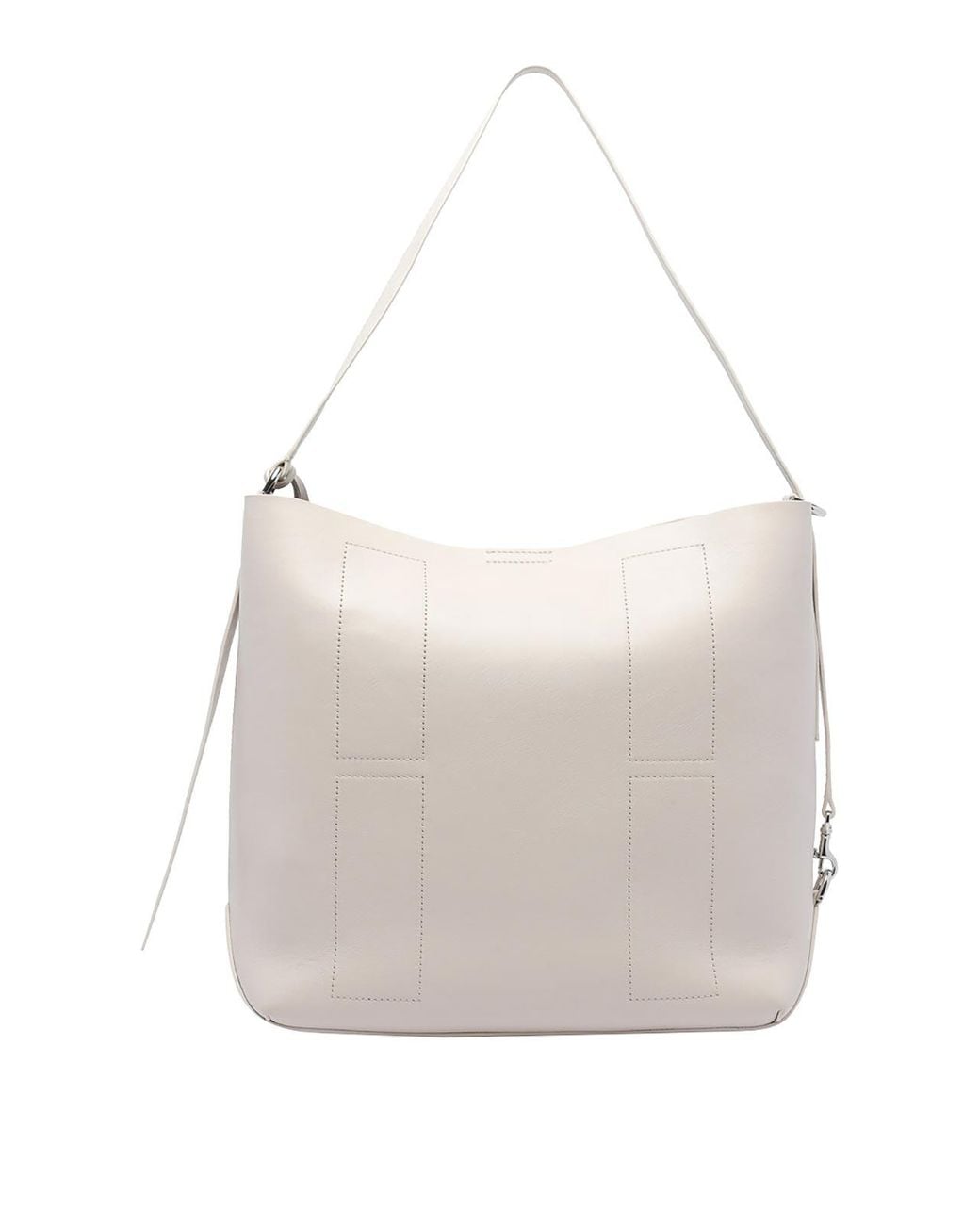 Hogan White Medium Hocket Hobo Bag
