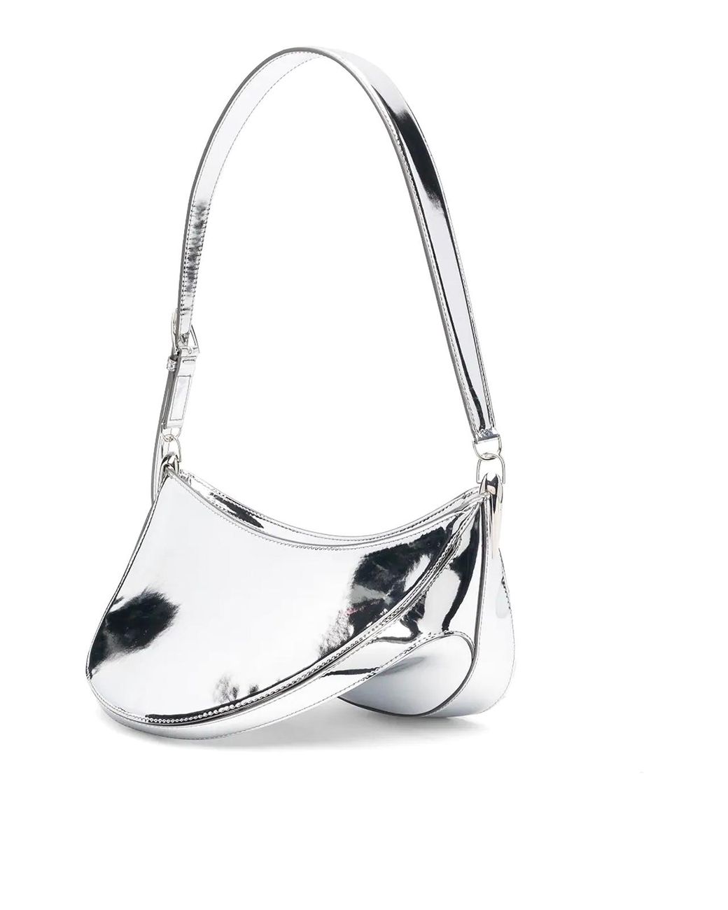 Mugler White Shoulder Bag