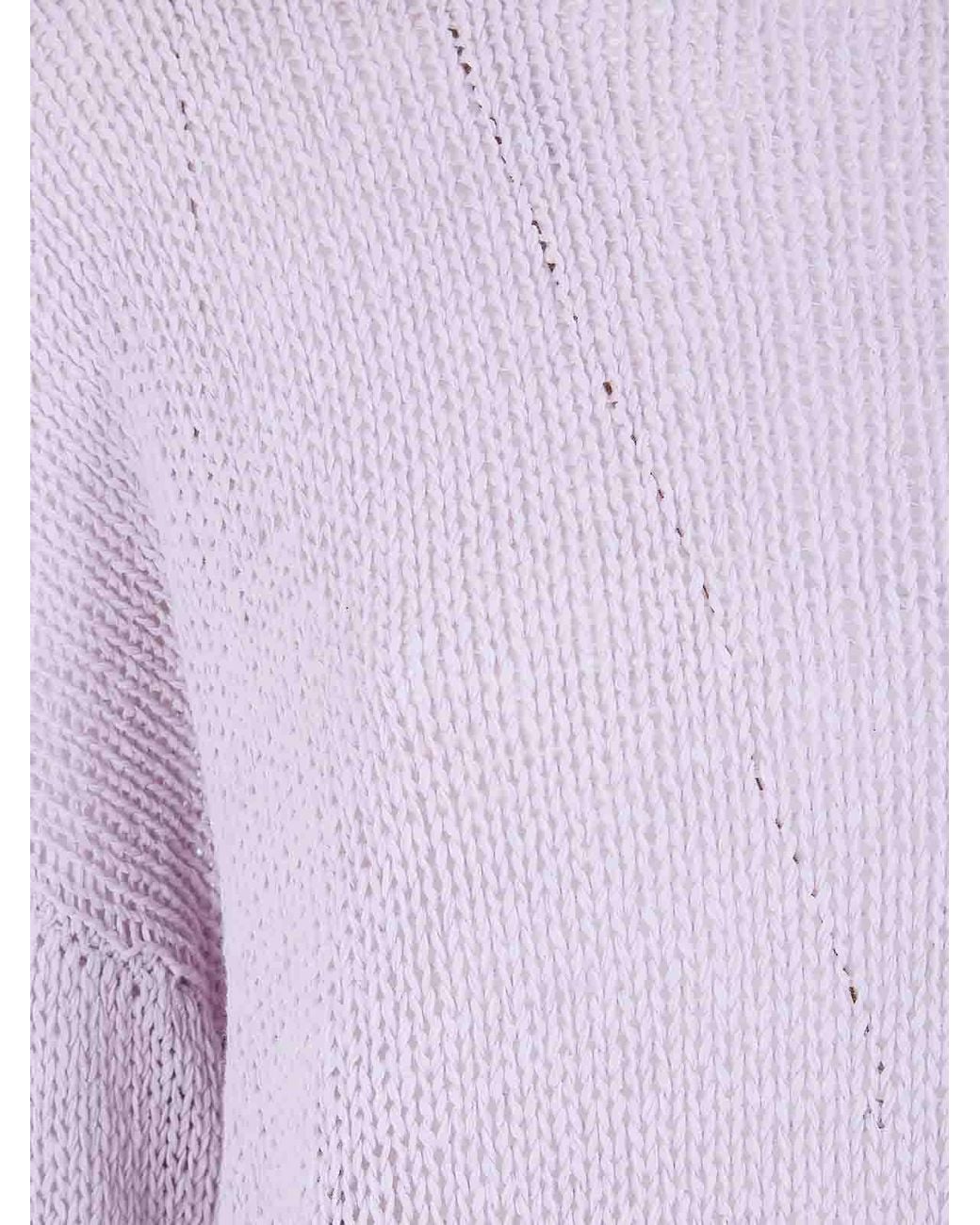 Suéter Cuello Redondo Nuur de color Purple