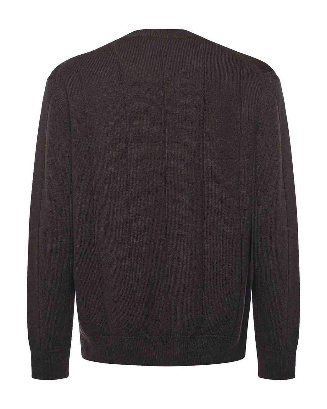 Eleventy Black Wool Sweater for men