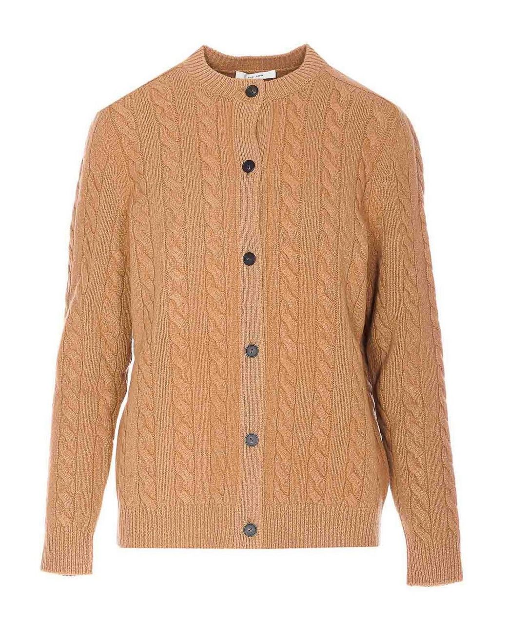 The Row Natural Fawn Cardigan