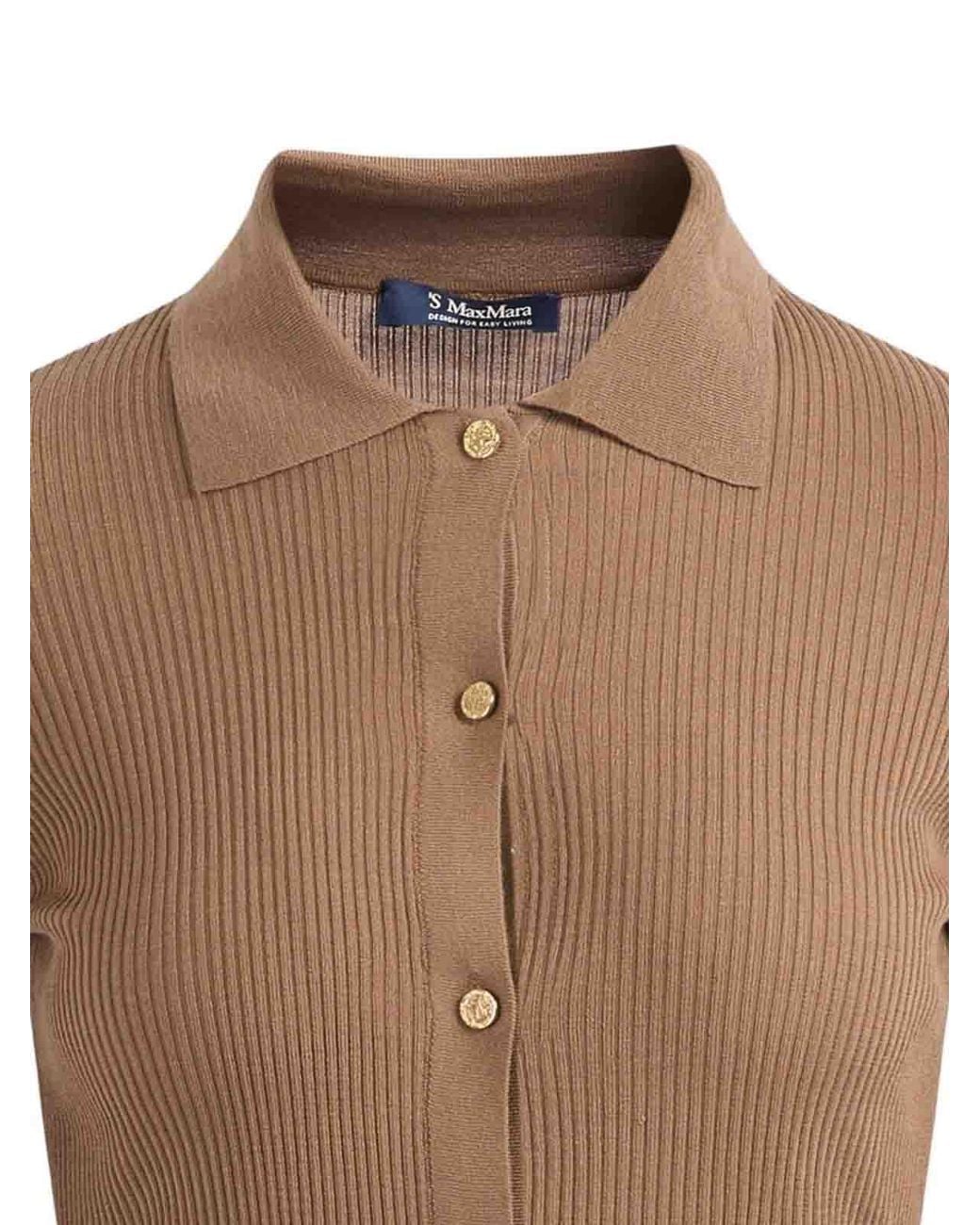 Max Mara Brown Limone Cardigan