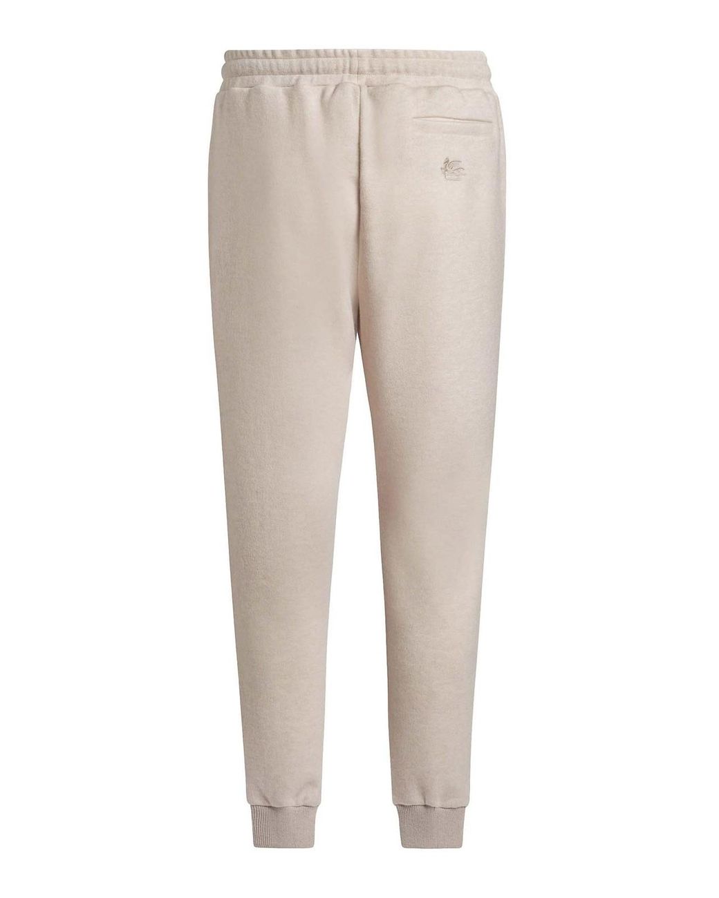 Etro Natural Wool Blend Jogging Trousers for men