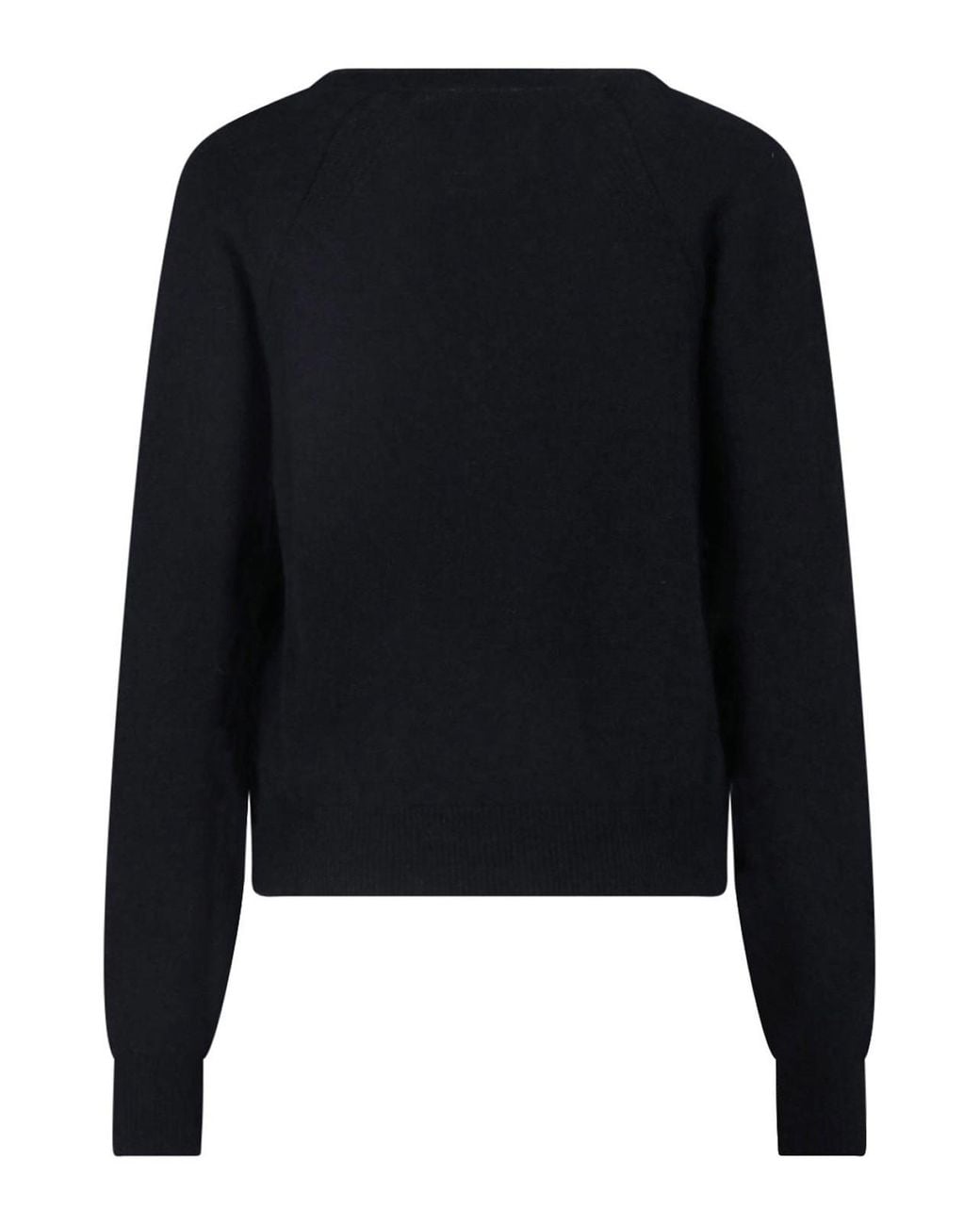 Sa Su Phi Black Cashmere And Silk Sweater