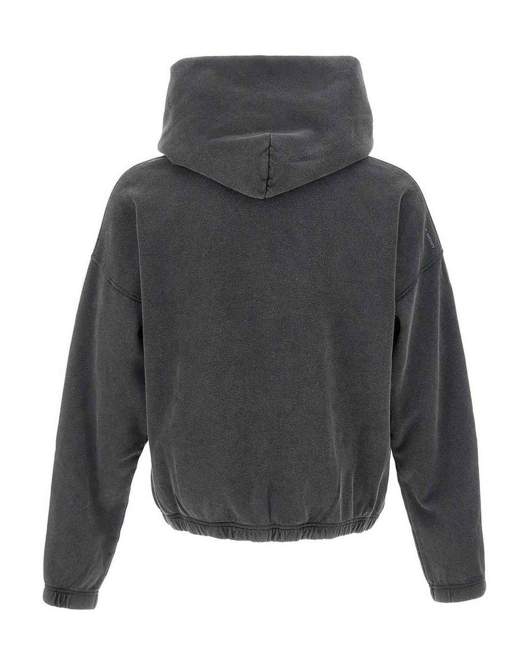 Satisfy Gray Sweatshirt With Hood And Logo for men
