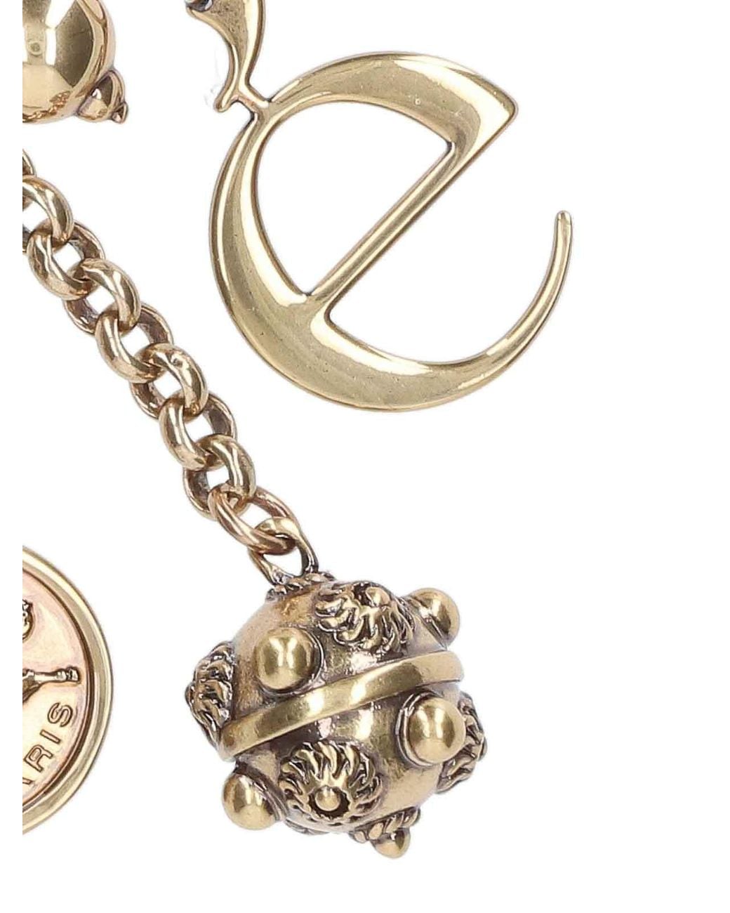 Chloé Metallic Charm Portachiavi