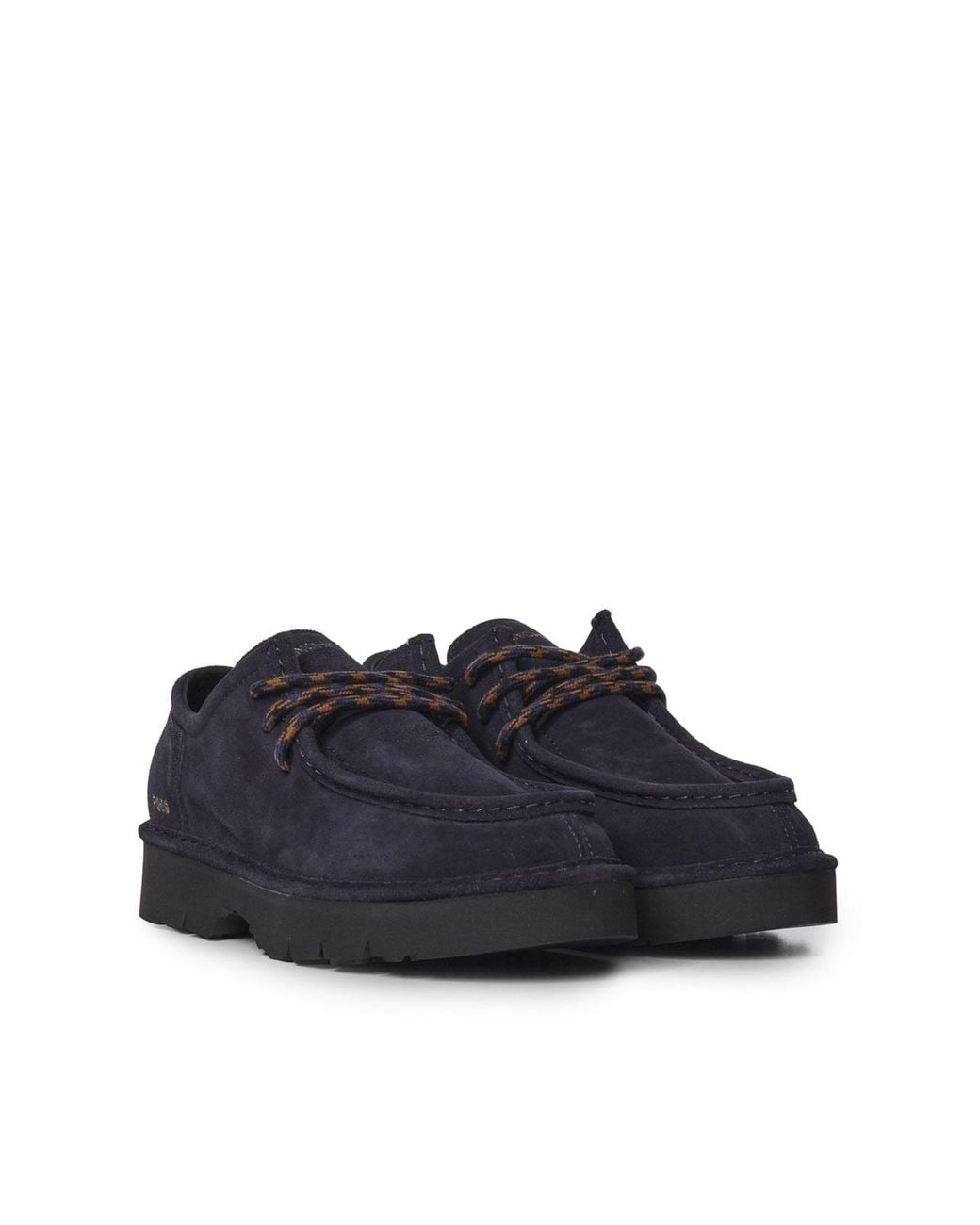 Pànchic Blue Suede Lace-Ups for men