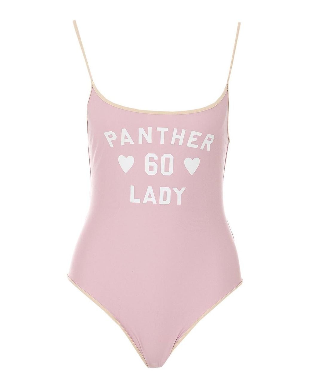 Valentino Garavani Pink Panther Lady Patterned One Piece Swimsuit