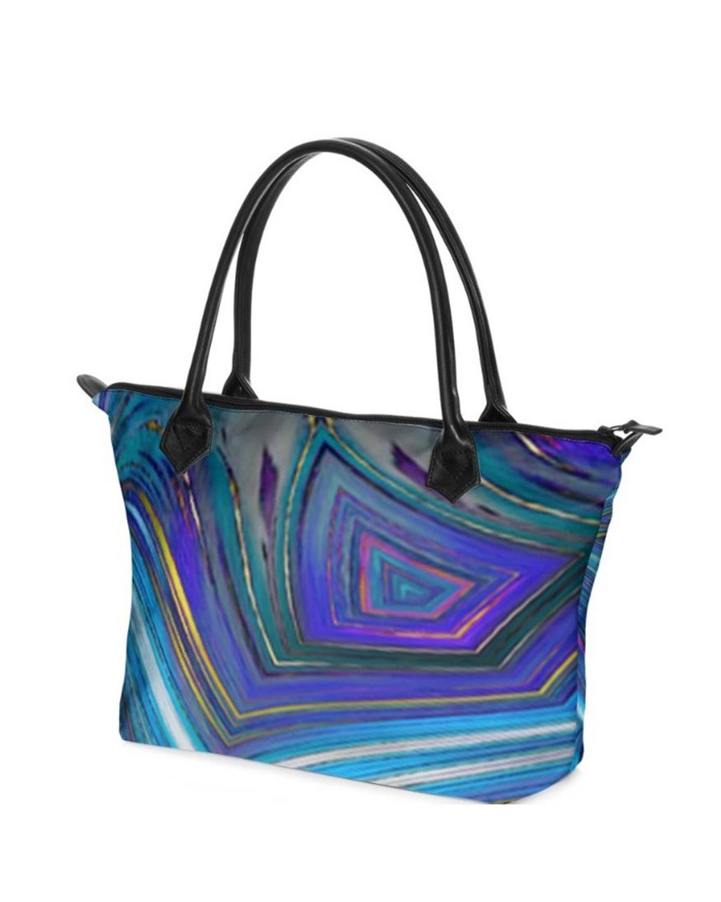 MARIA ENRICA NARDI Blue Eos Tote