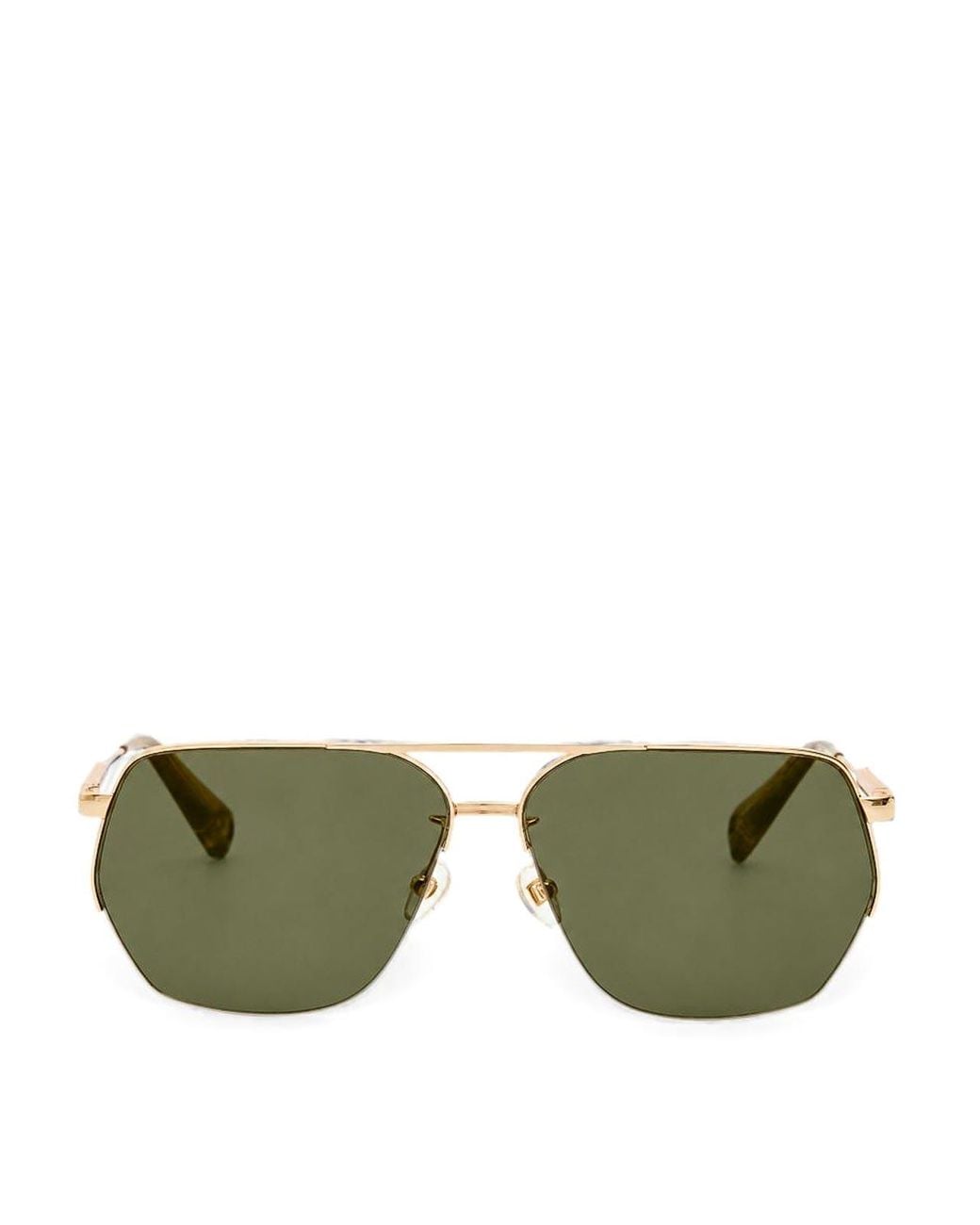 Jacquemus Green Aviador Light Sunglasses