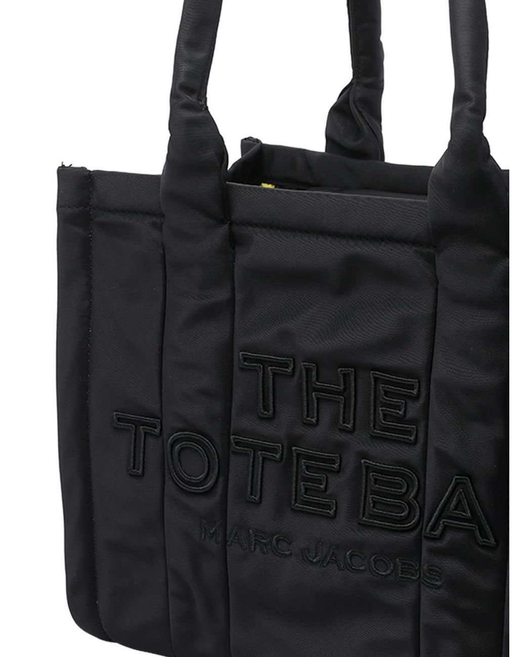 Marc Jacobs Black The Puffy Nylon Medium Tote Bag